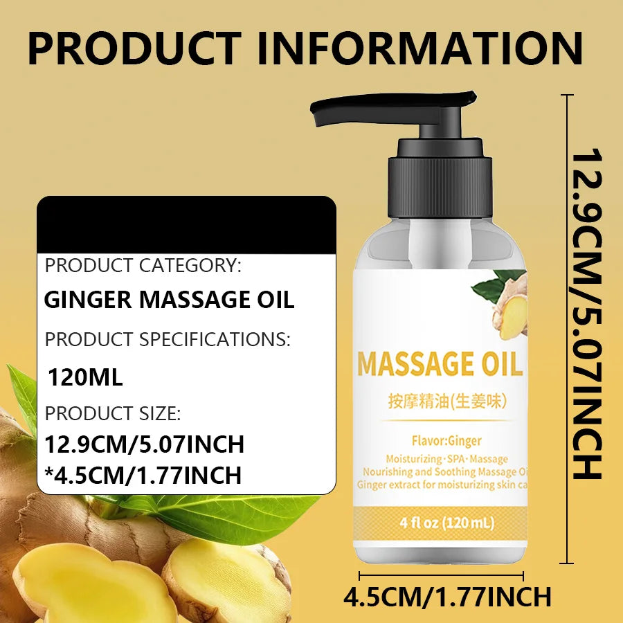 Organic Ginger Sculpting Oil