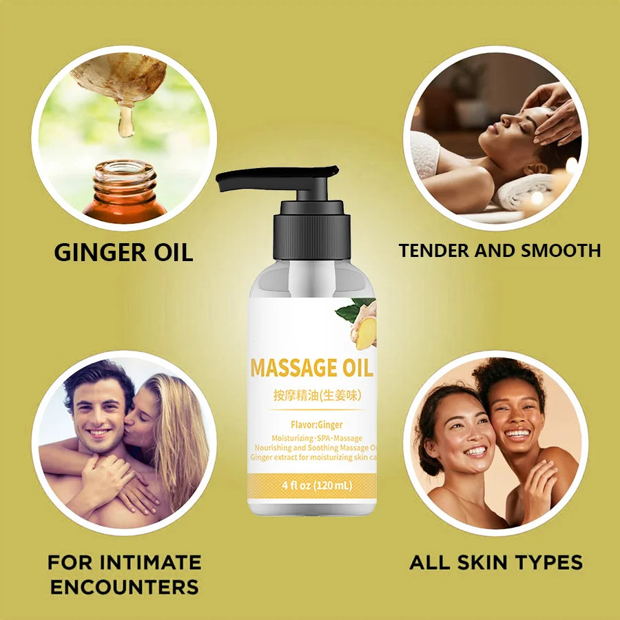 Organic Ginger Sculpting Oil